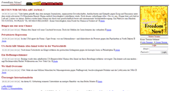Desktop Screenshot of freedom-now.de